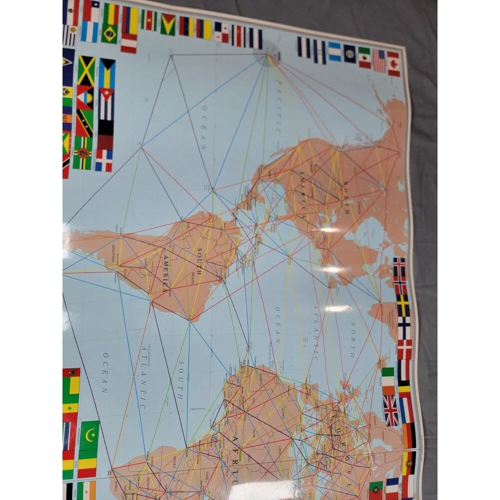 Take Off! World Edition Geography Board Game Resource Games Missing 1 Jet